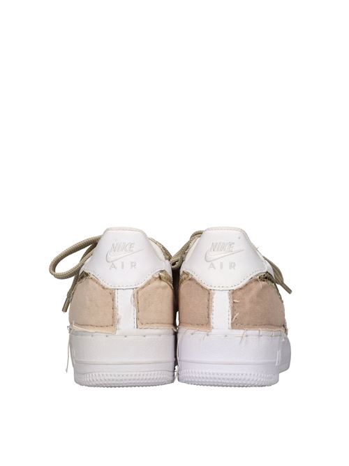 Sneakers Air Force 1 in pelle e tessuto NIKE SEDDYS | NISE235256BIANCO-BEIGE-ORO